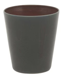 Serax Terres De Rêves Beker Conisch 340 Ml ø 8,5 Cm Stoneware Darkblue-rust
