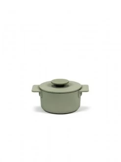 Serax Surface By Sergio Herman Braadpan ø 15 Cm Gietijzer Camogreen