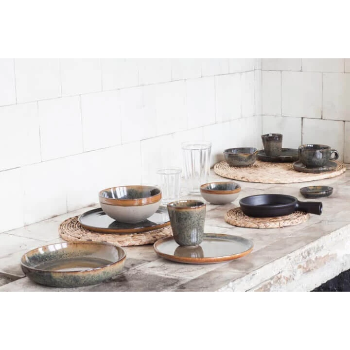 Serax Surface By Sergio Herman Pan ø 14 Cm Zwart Terracotta 2 Serax Surface By Sergio Herman Pan ø 14 Cm Zwart Terracotta - Afbeelding 2